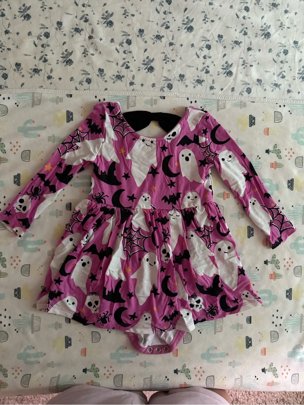 Little Sleepies Halloween glow in the dark dress
